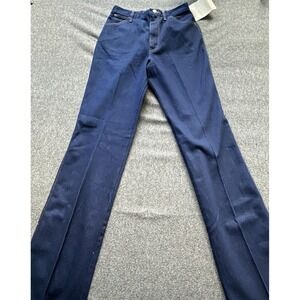 Vintage Wrangler Jeans Womens‎ 10 Blue Denim Pockets Straight Deadstock USA